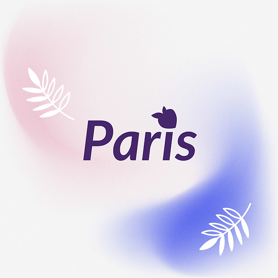 CamelBak® Eddy® by tsgabrielle® • Paris - La Tour Eiffel • Sports Water Bottle • Flip Straw • Clear • 739 ml