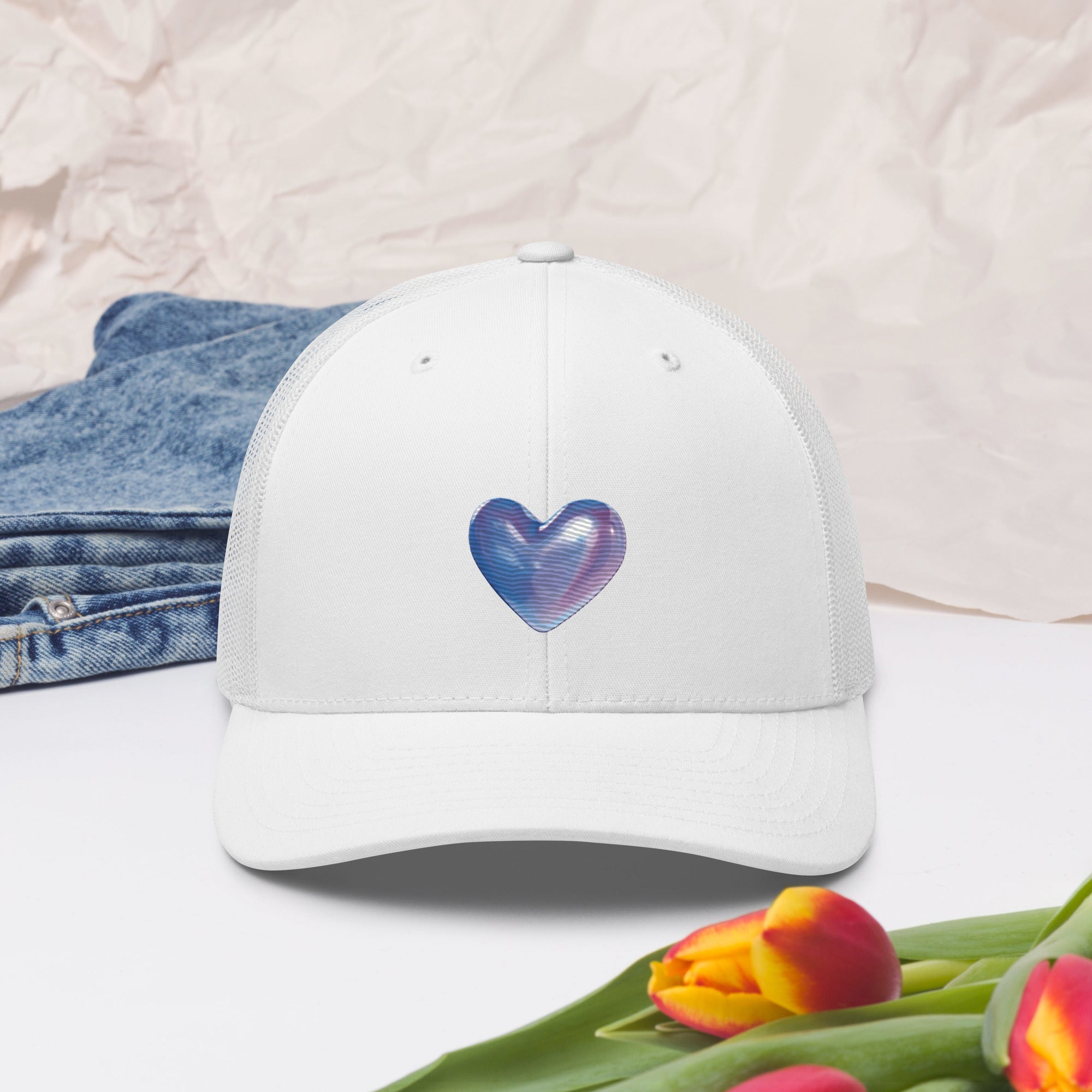 tsgabrielle® • TransLove • Trucker Cap • Weiß