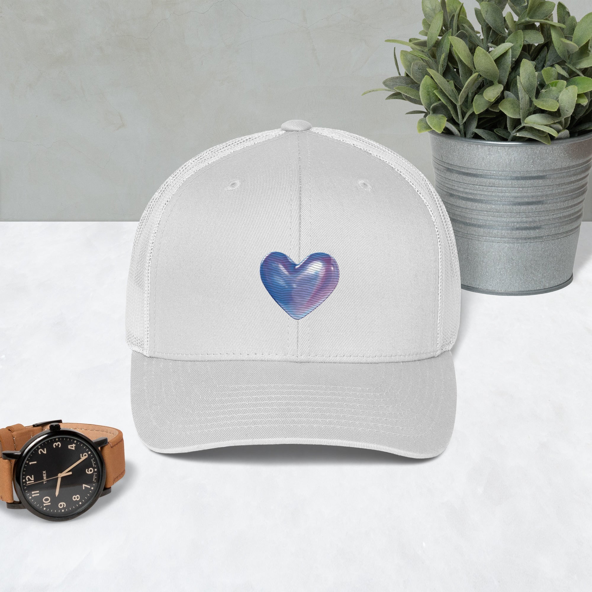 tsgabrielle® • TransLove • Trucker Cap • Weiß