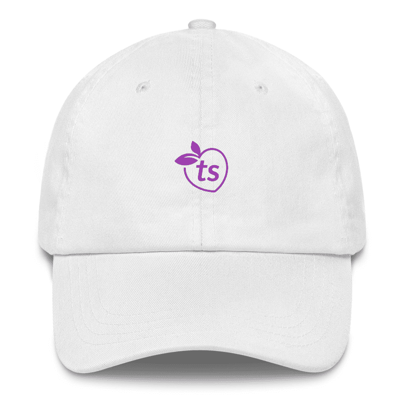 tsgabrielle® • Dad Hat • White - View 1