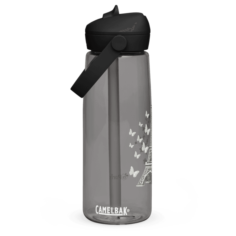 CamelBak® Eddy®  by tsgabrielle® • Paris - La Tour Eiffel • Sports Water Bottle • Flip Straw • 4 Colors • 25 oz - View 3
