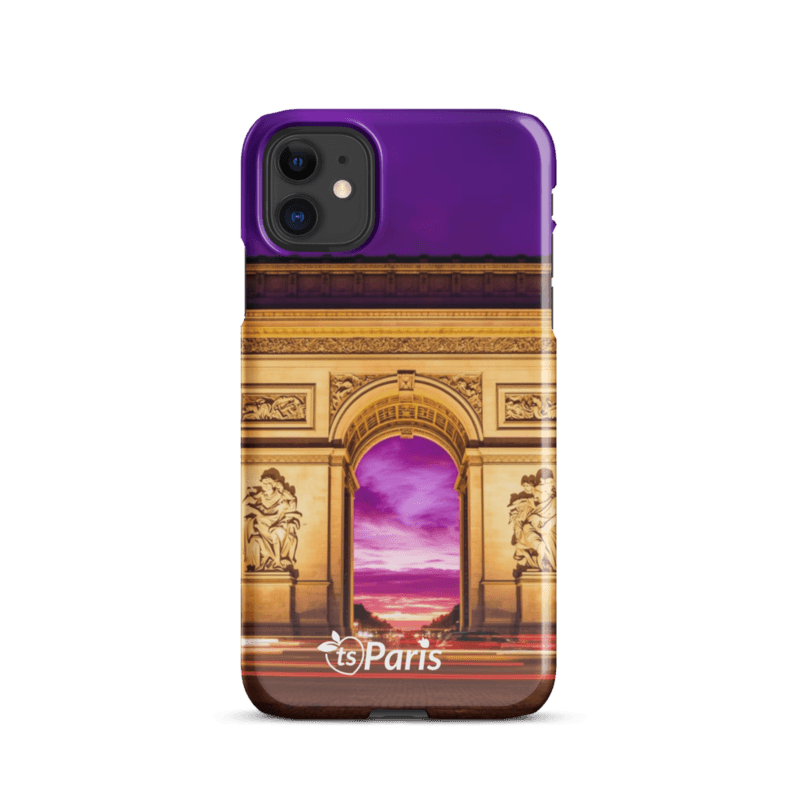 tsgabrielle® • Paris - Arc de Triomphe • Snap Case Compatible with iPhone® • Latest Models - View 1