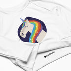 tsgabrielle® • Trans / Damen • Einhorn - Moonwhisper • Langarm-Crop-Top