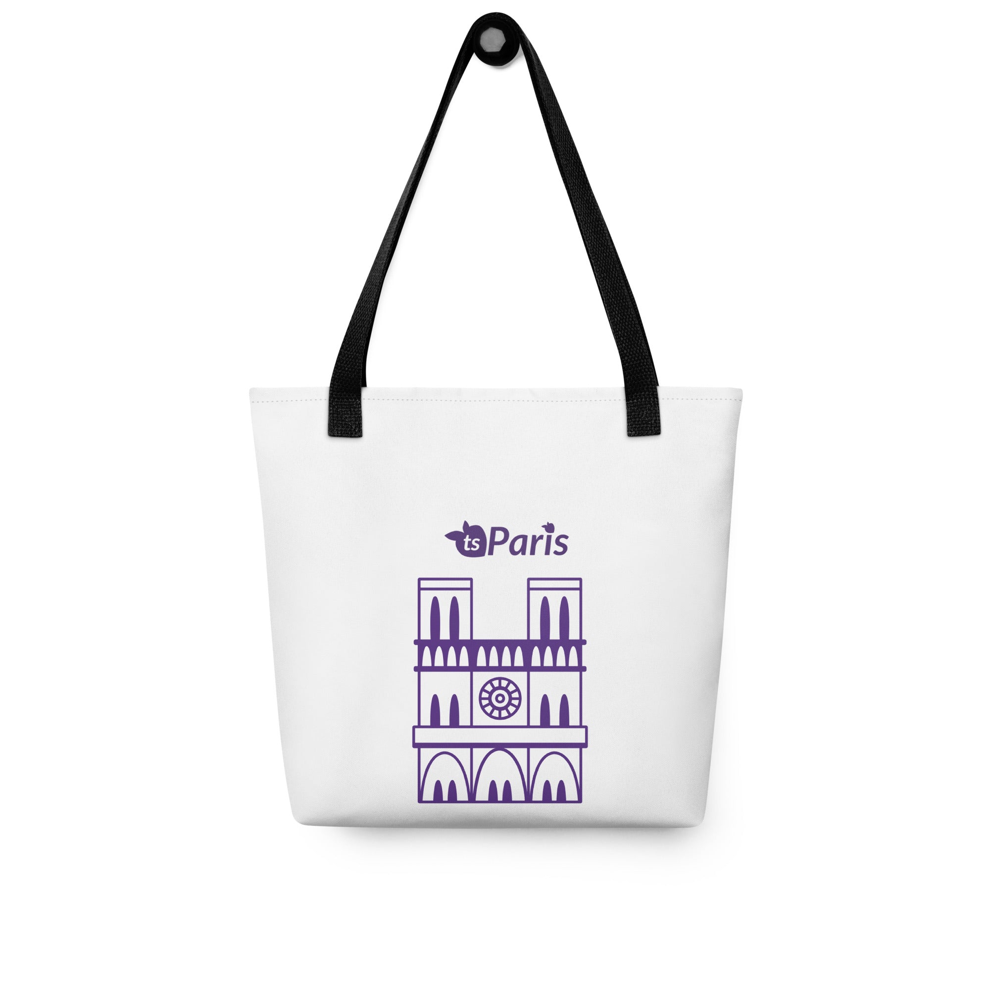 tsgabrielle® • Paris - Kathedrale Notre-Dame • Tragetasche • Weiß • 39 x 39 cm
