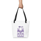 tsgabrielle® • Paris - Kathedrale Notre-Dame • Tragetasche • Weiß • 39 x 39 cm