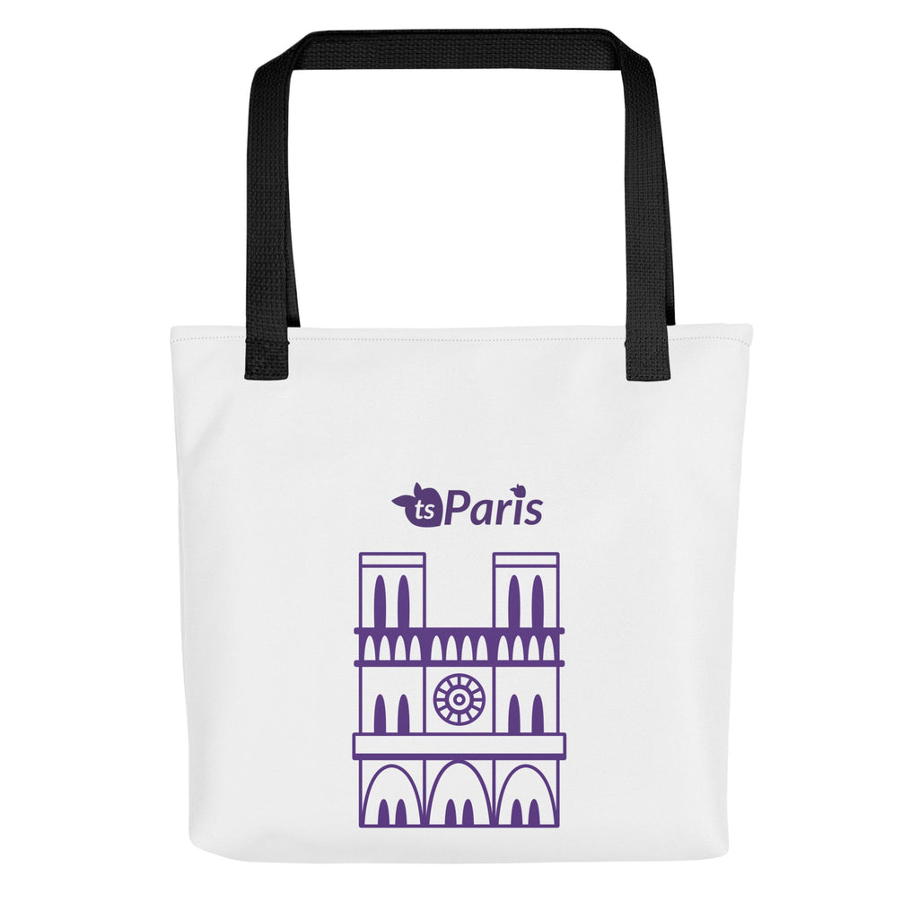 tsgabrielle® • Paris - Kathedrale Notre-Dame • Tragetasche • Weiß • 39 x 39 cm