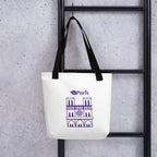 tsgabrielle® • Paris - Kathedrale Notre-Dame • Tragetasche • Weiß • 39 x 39 cm