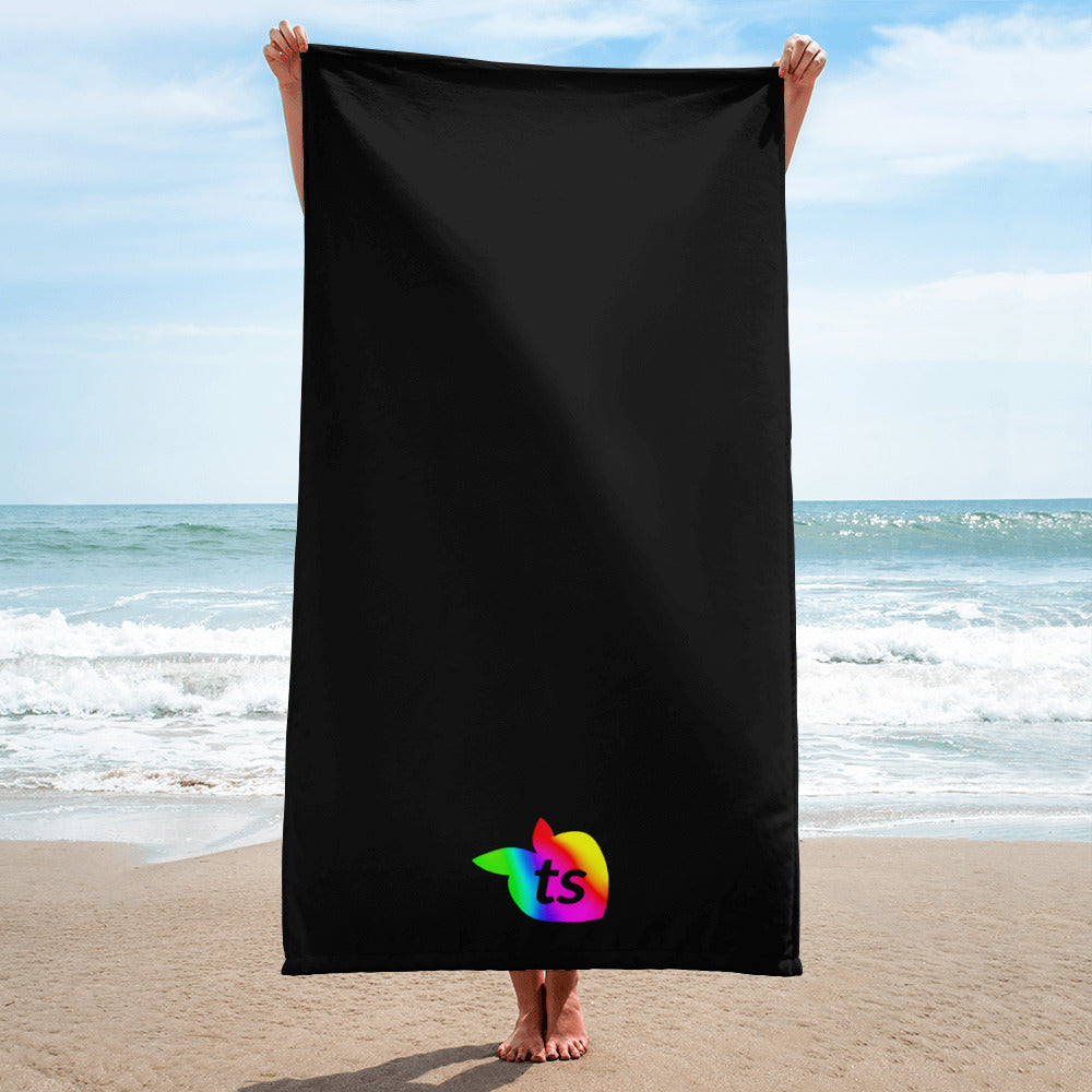 tsgabrielle® • 🌈Pride 25 • Towel • Black • 30" x 60"