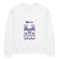 tsgabrielle® • For Him 👔 • Paris - Notre-Dame Cathedral • Crew Neck Sweatshirt • White •