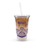 tsgabrielle® • Paris – Die Louvre-Pyramide • Plastikbecher • Transparent • 590 ml