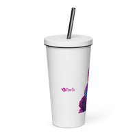 tsgabrielle® • Paris - Marie Antoinette • Tumbler • Stainless Steel • White • 20 oz