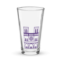 tsgabrielle® • Paris - Notre-Dame Cathedral • Shaker Pint Glass • 16 oz