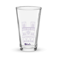 tsgabrielle® • Paris - Notre-Dame Cathedral • Shaker Pint Glass • 16 oz
