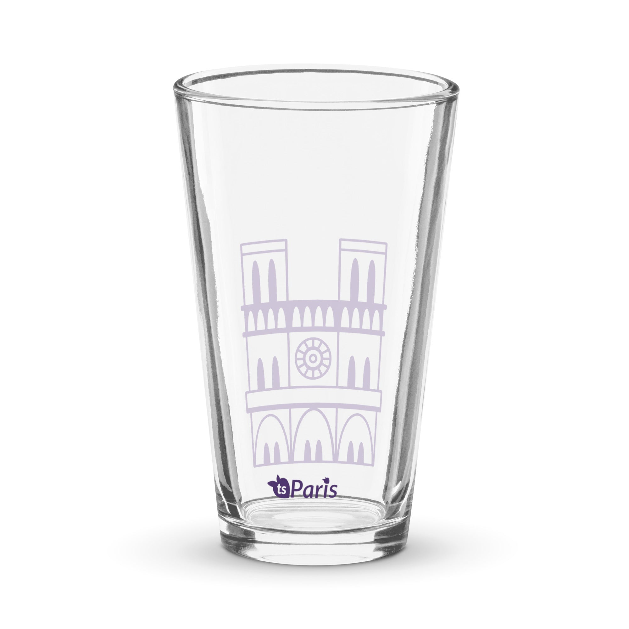 tsgabrielle® • Paris - Notre-Dame Cathedral • Shaker Pint Glass • 16 oz