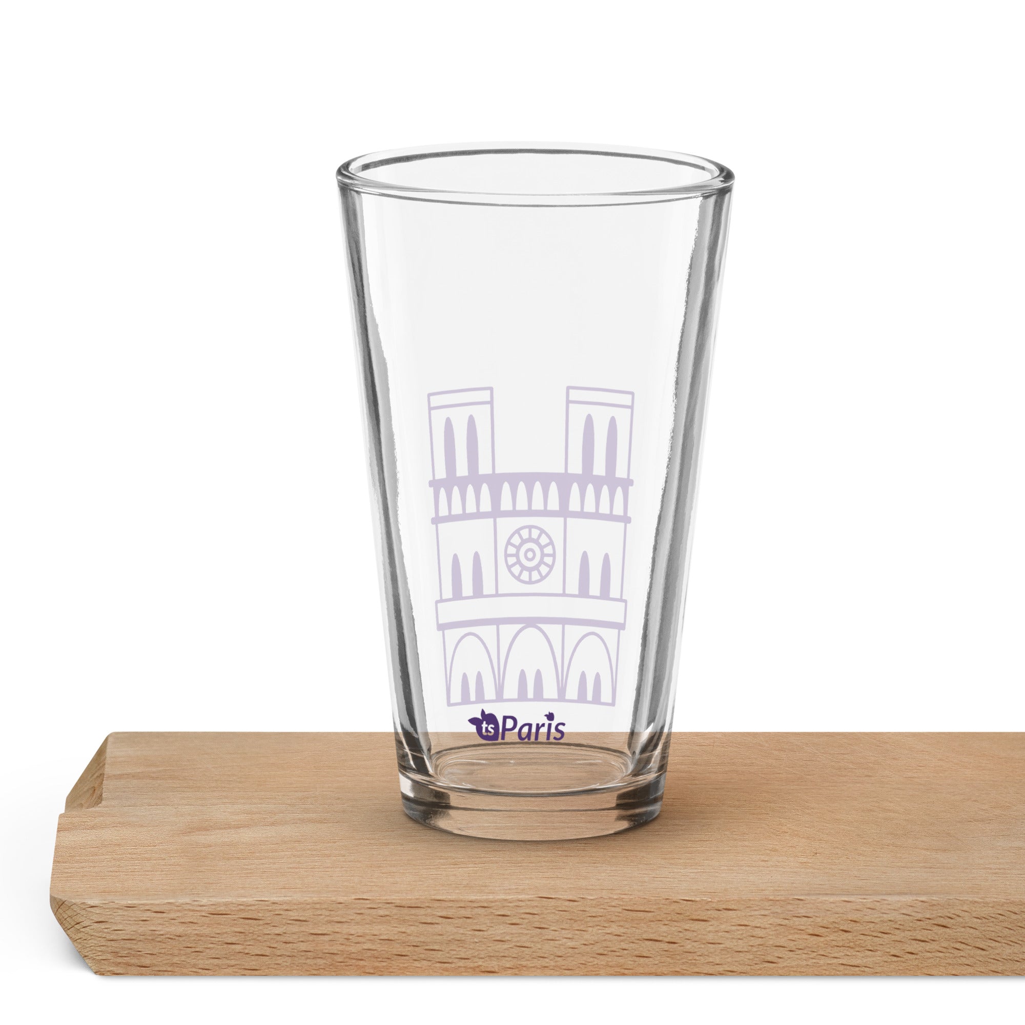 tsgabrielle® • Paris - Notre-Dame Cathedral • Shaker Pint Glass • 16 oz