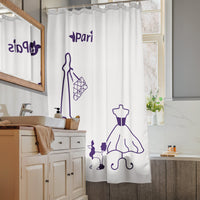 tsgabrielle® • Paris - Fashion Week • Shower Curtain