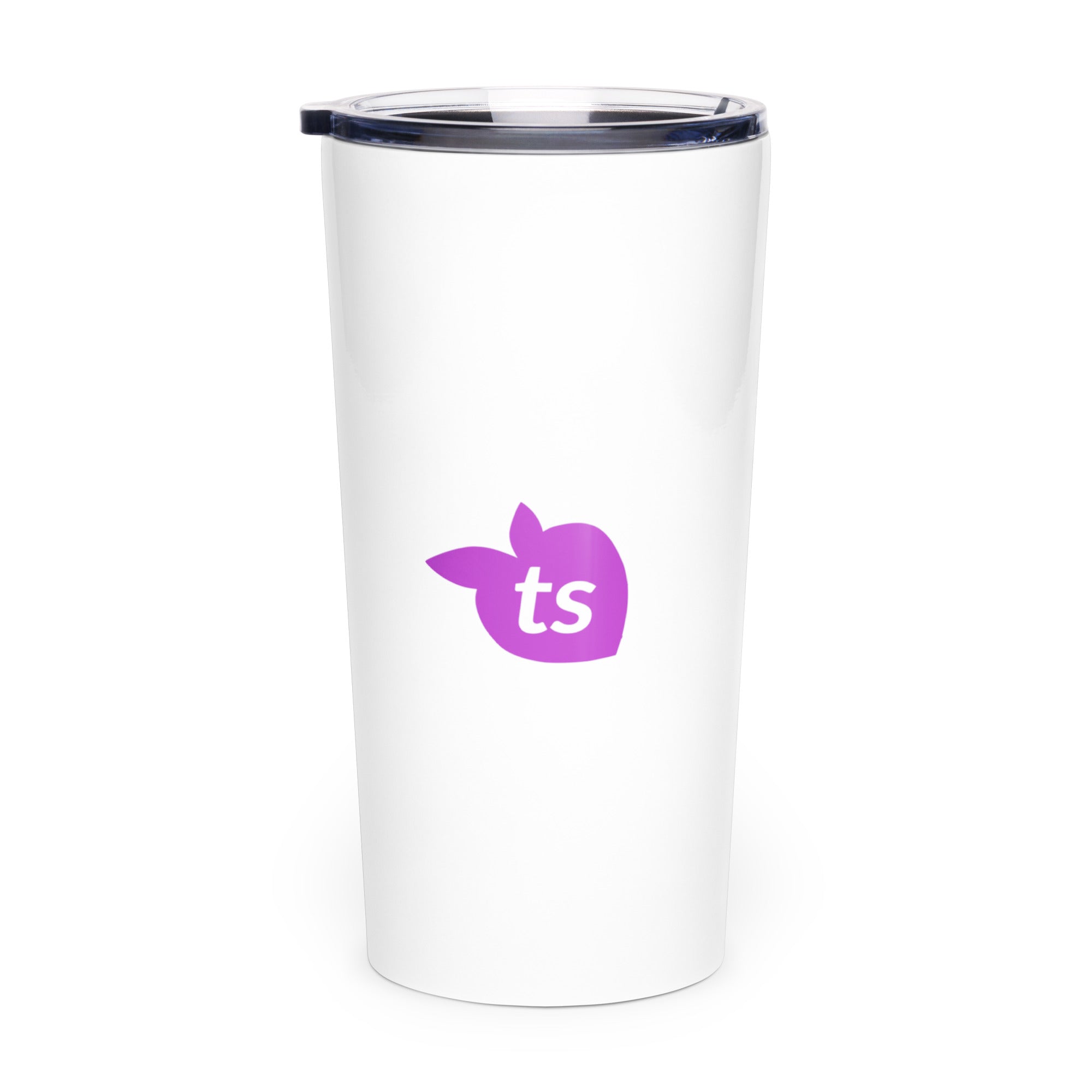 tsgabrielle® • Konischer Becher • Weiß • Edelstahl