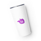 tsgabrielle® • Konischer Becher • Weiß • Edelstahl