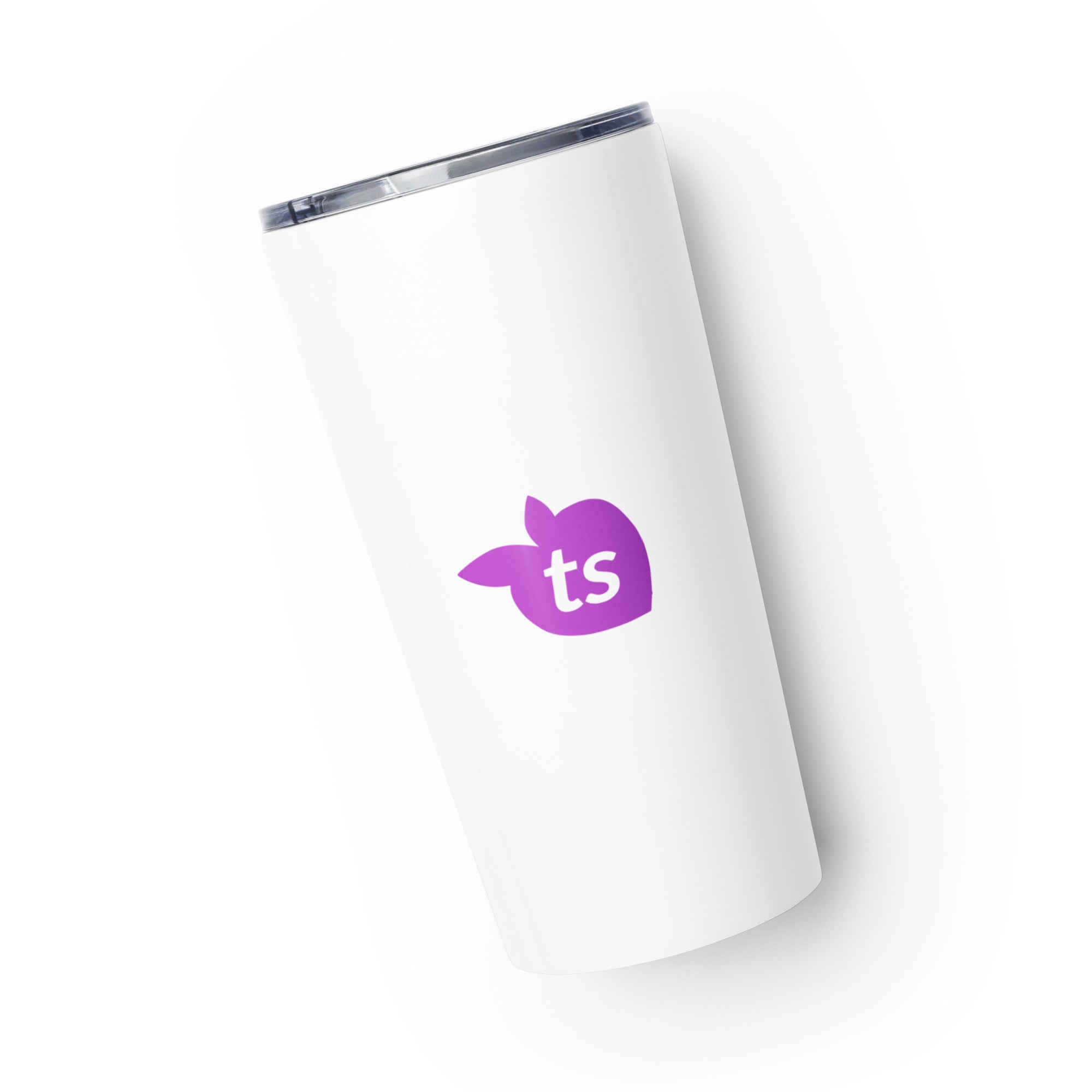 tsgabrielle® • Konischer Becher • Weiß • Edelstahl