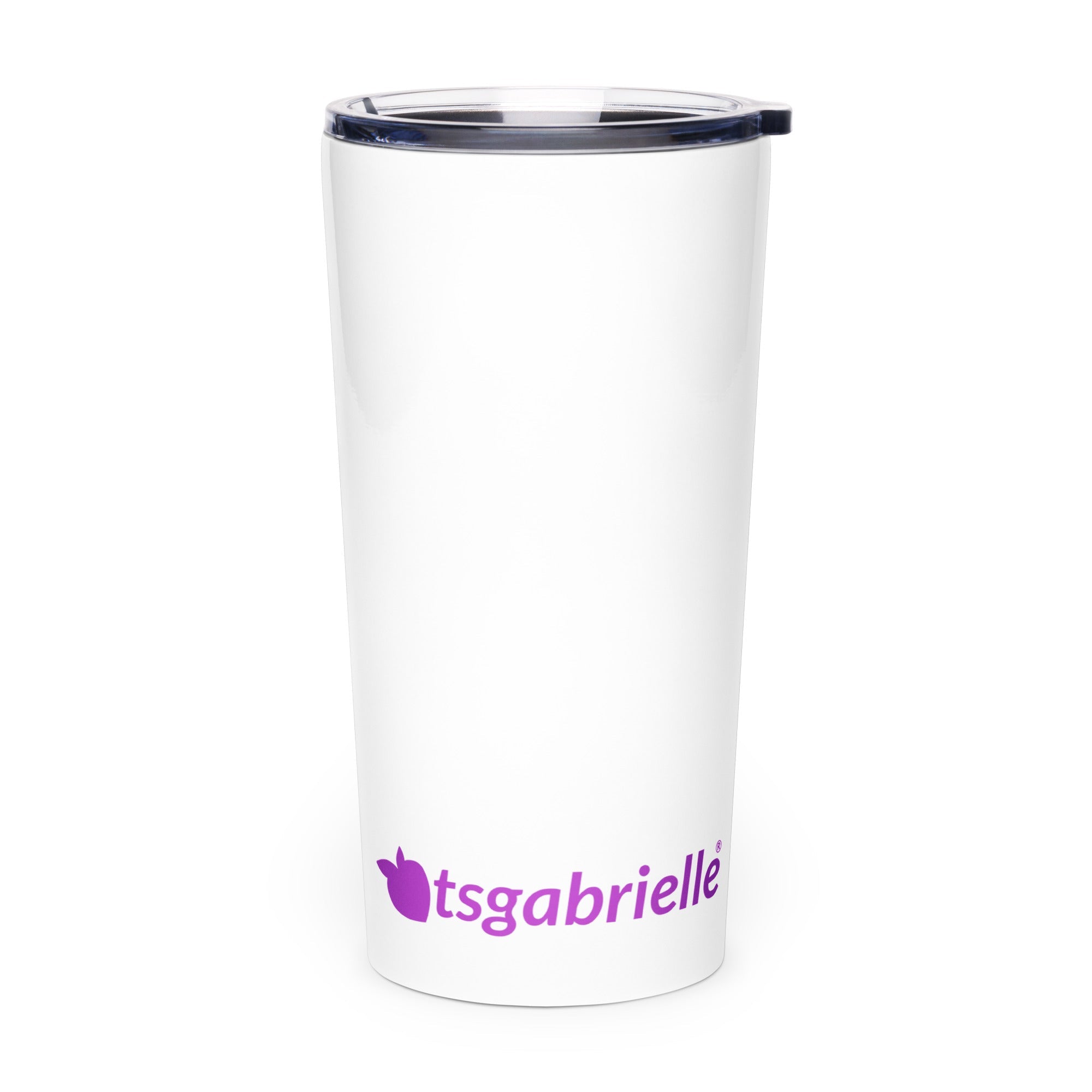 tsgabrielle® • Konischer Becher • Weiß • Edelstahl