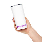 tsgabrielle® • Konischer Becher • Weiß • Edelstahl