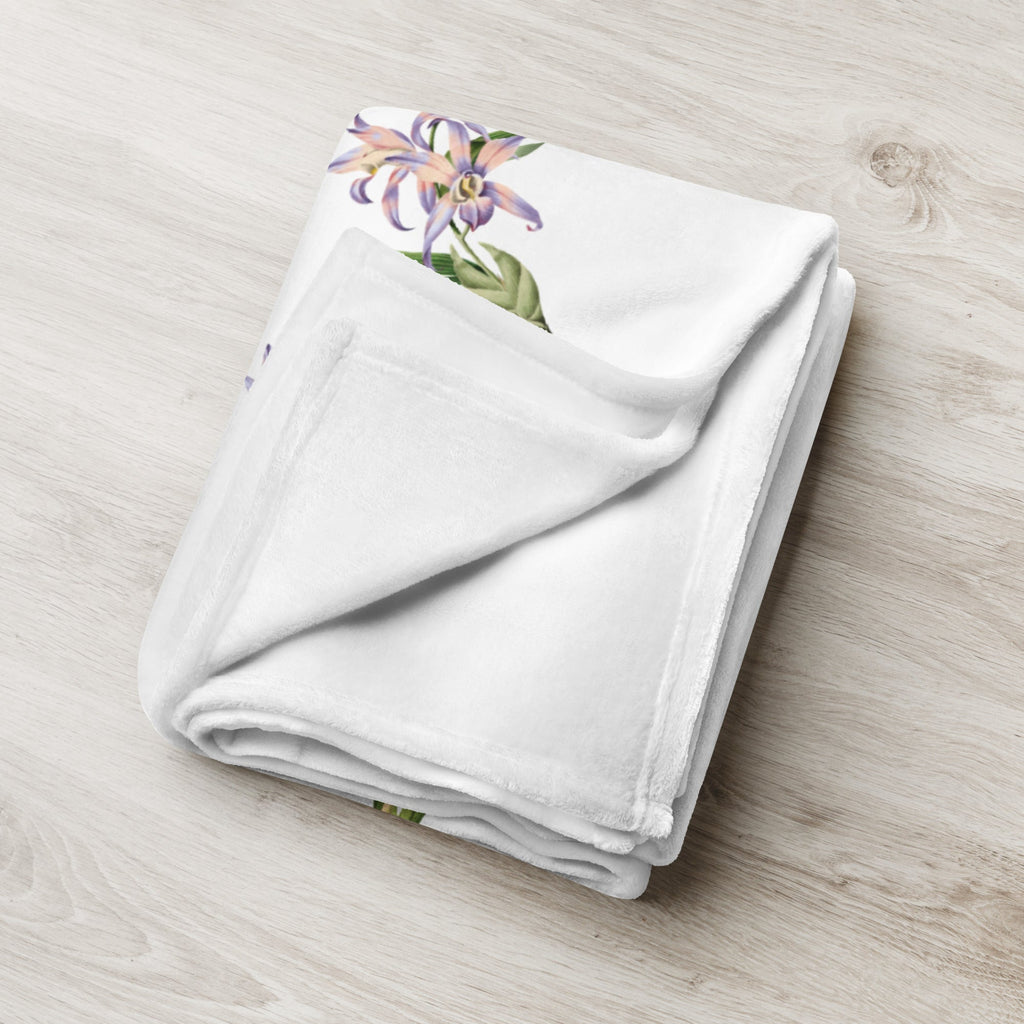 tsgabrielle® • TransFLOWer • Überwurfdecke • Weiß • 3 Größen