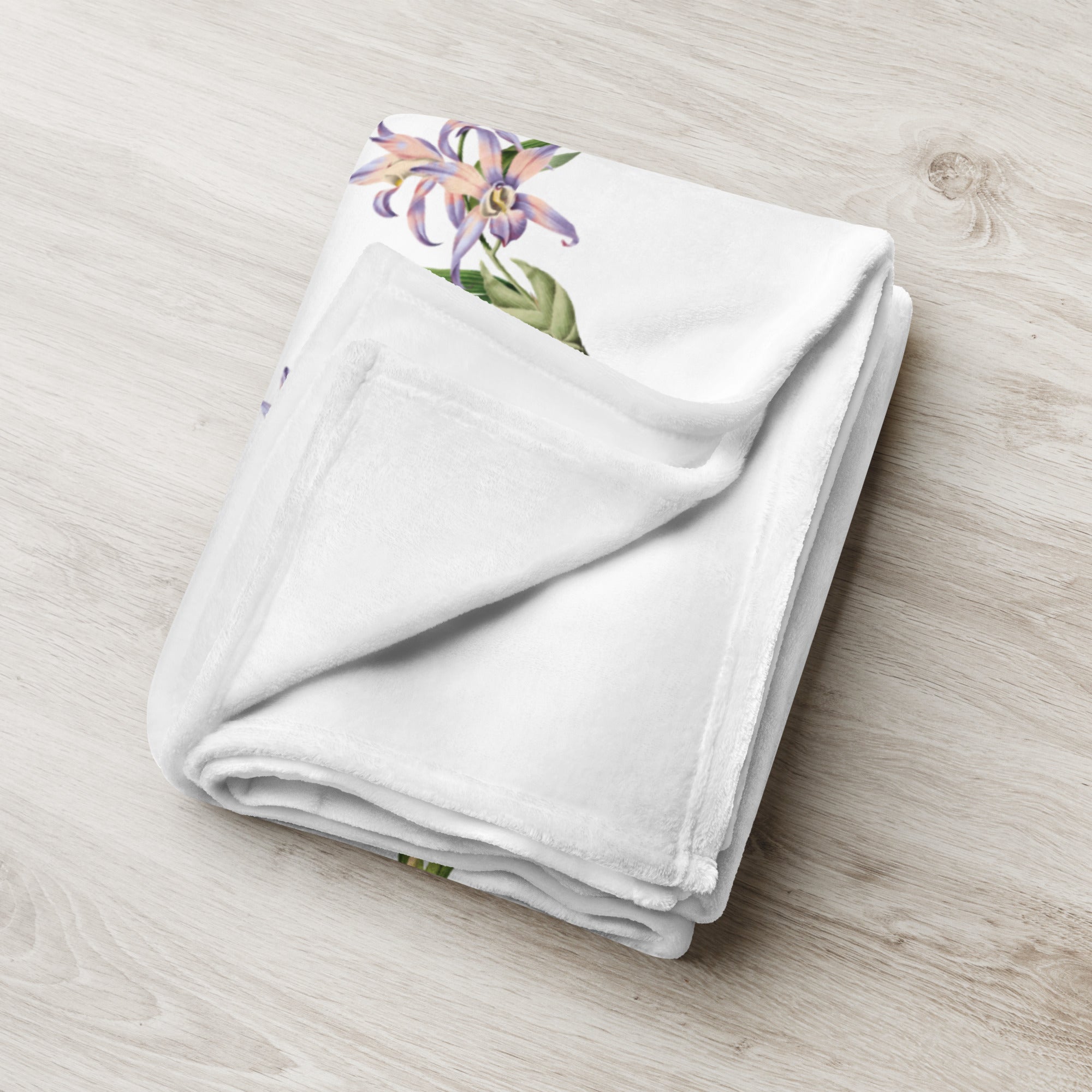 tsgabrielle® • TransFLOWer • Überwurfdecke • Weiß • 3 Größen
