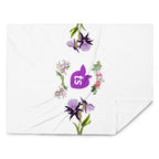 tsgabrielle® • TransFLOWer • Überwurfdecke • Weiß • 3 Größen