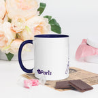 tsgabrielle® • Paris - La Tour Eiffel • Tasse mit farbiger Innenseite • Keramik • 325 ml