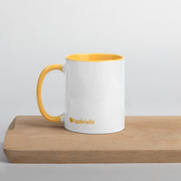 tsgabrielle® • Mug with Color Golden Yellow Inside • 11 oz