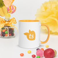 tsgabrielle® • Mug with Color Golden Yellow Inside • 11 oz