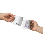 tsgabrielle® • Paris - La Tour Eiffel • Glänzende Tasse • ​​Weiß • Keramik • 325 ml