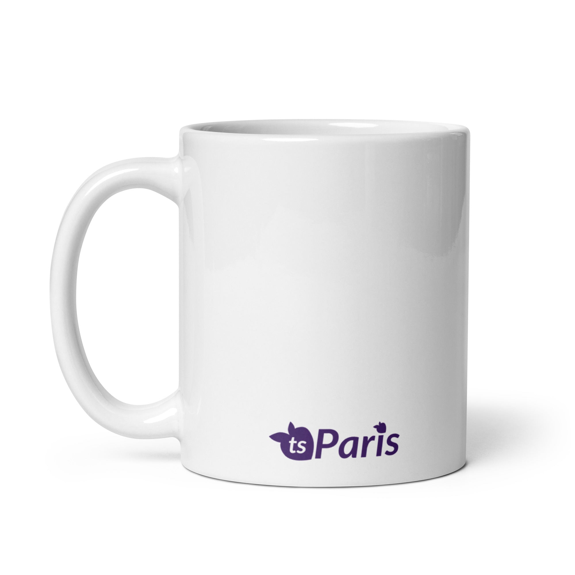 tsgabrielle® • Paris - La Tour Eiffel • Glänzende Tasse • ​​Weiß • Keramik • 325 ml