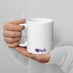 tsgabrielle® • Paris - La Tour Eiffel • Glänzende Tasse • ​​Weiß • Keramik • 325 ml