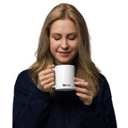 tsgabrielle® • Paris - La Tour Eiffel • Glänzende Tasse • ​​Weiß • Keramik • 325 ml