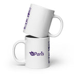 tsgabrielle® • Paris – Kathedrale Notre-Dame • Glänzende Tasse • ​​Weiß • Keramik • 3 Größen
