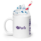 tsgabrielle® • Paris – Kathedrale Notre-Dame • Glänzende Tasse • ​​Weiß • Keramik • 3 Größen