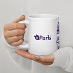tsgabrielle® • Paris – Kathedrale Notre-Dame • Glänzende Tasse • ​​Weiß • Keramik • 3 Größen