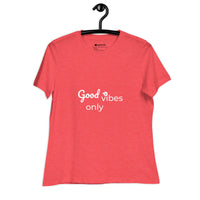 tsgabrielle® • For Her 👗 • Good Vibes Only • Relaxed T-Shirt • 9 Colors • 100% Cotton
