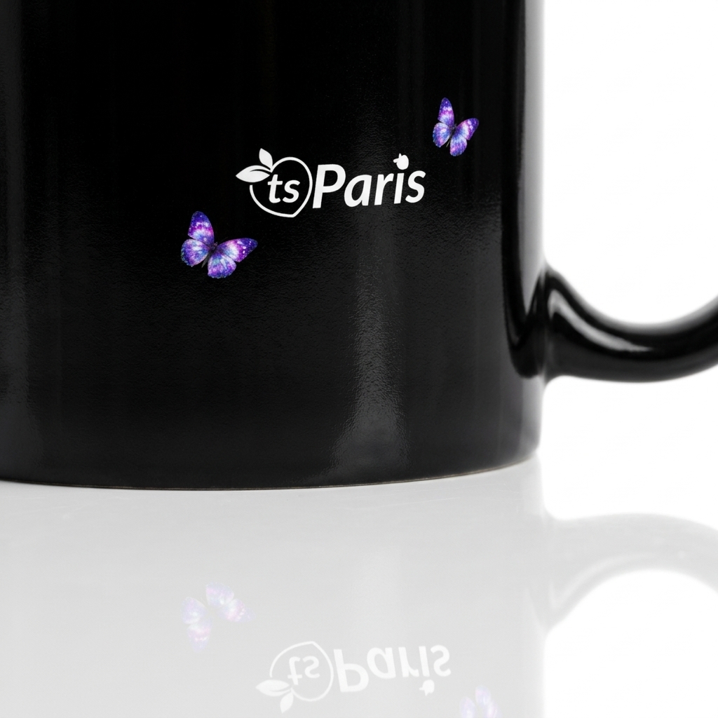 tsgabrielle® • Paris - Der Eiffelturm • Hochglanz-Becher • Schwarz • Keramik • 2 Größen - Black - View 32
