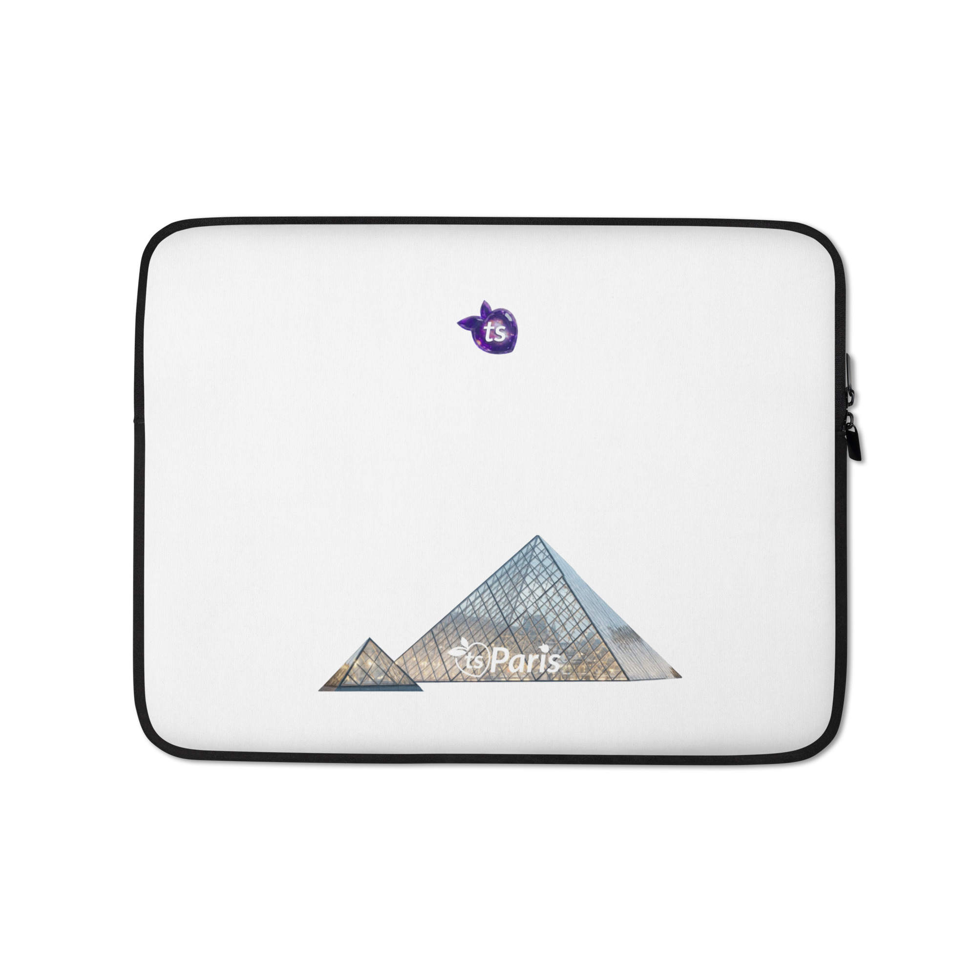 tsgabrielle® • Paris - The Louvre Pyramid • Laptop-Hülle • 2 Größen - 13" and 15"