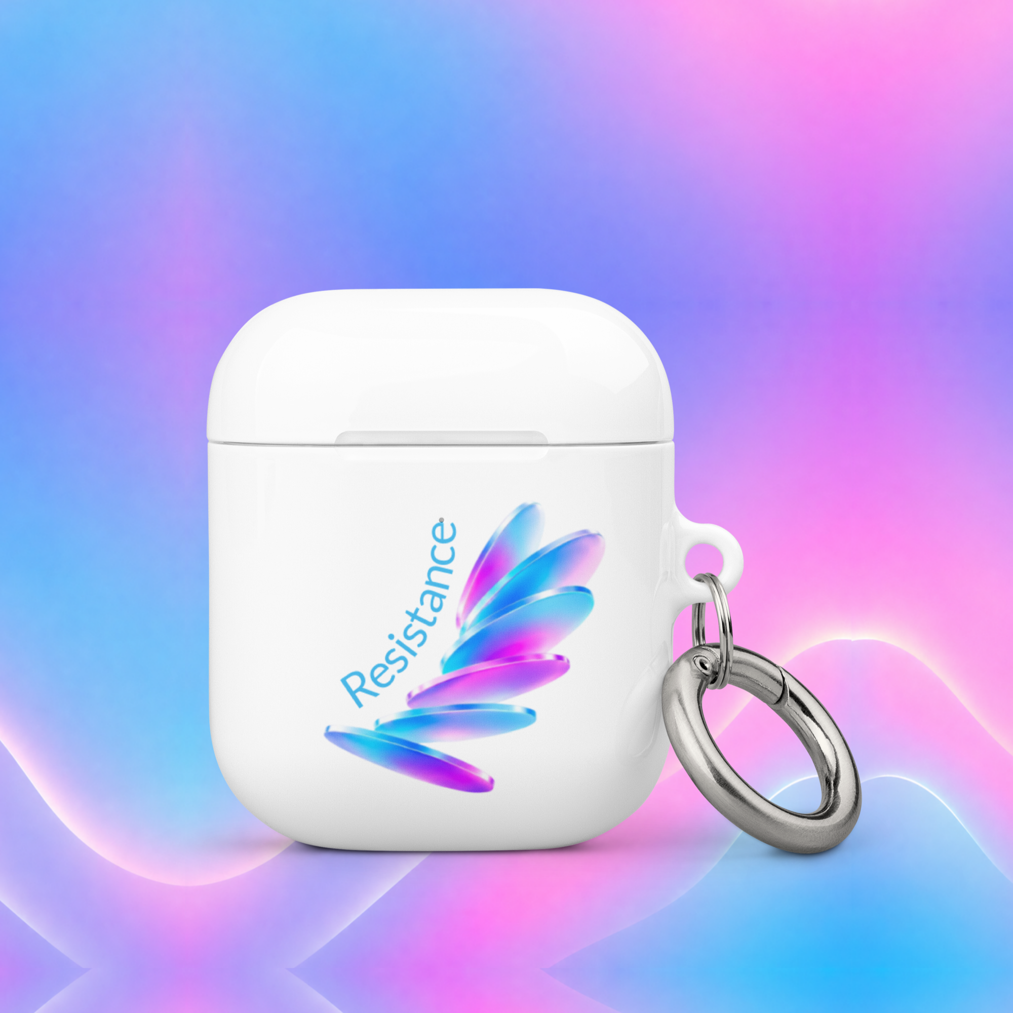 tsgabrielle® • Pride 26 • Case Kompatibel mit AirPods® • Weiß