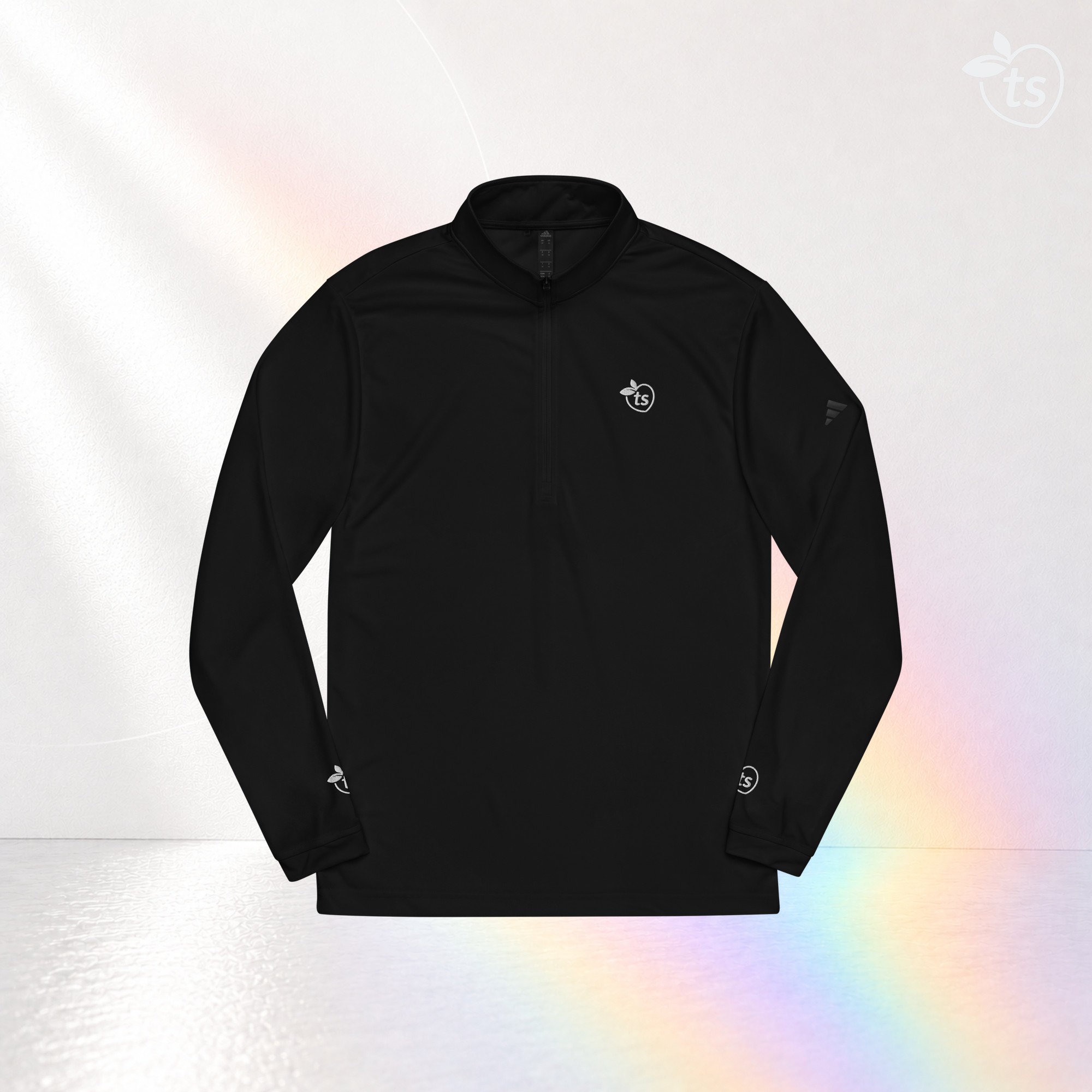 adidas® x tsgabrielle® • Für Ihn • Quarter Zip Pullover • Dunkle Farben