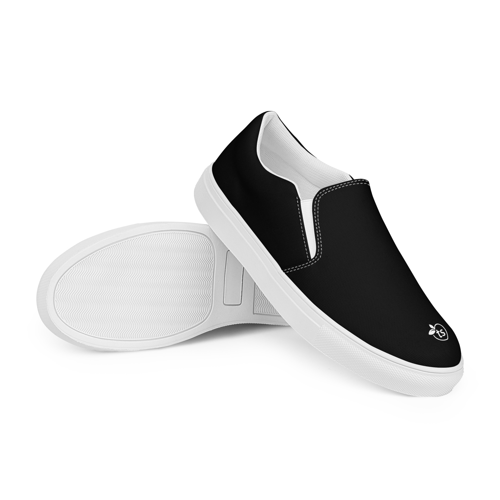 tsgabrielle® • Für Ihn • Slip-On Canvas Schuhe • Schwarz - View 9