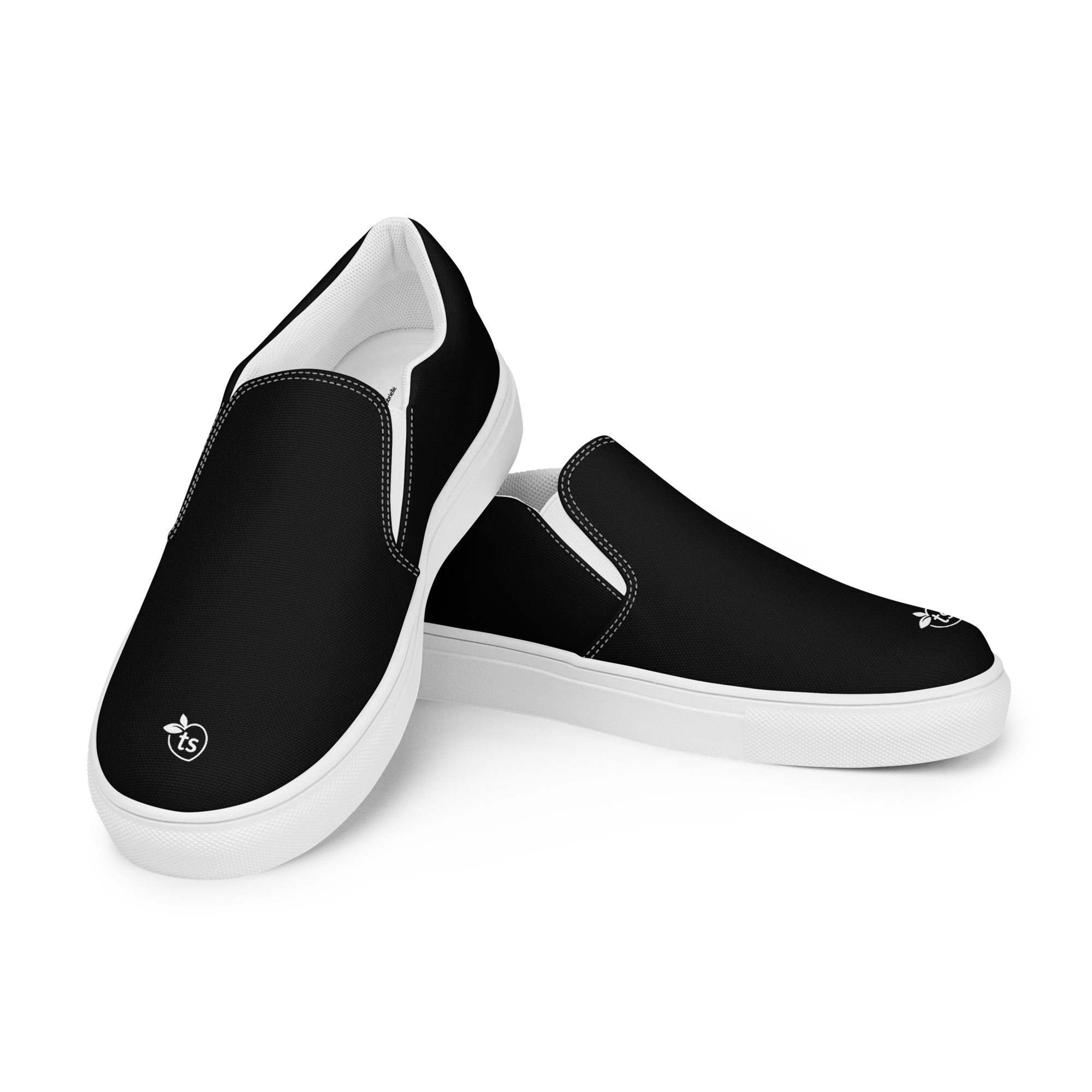tsgabrielle® • Für Ihn • Slip-On Canvas Schuhe • Schwarz - View 10