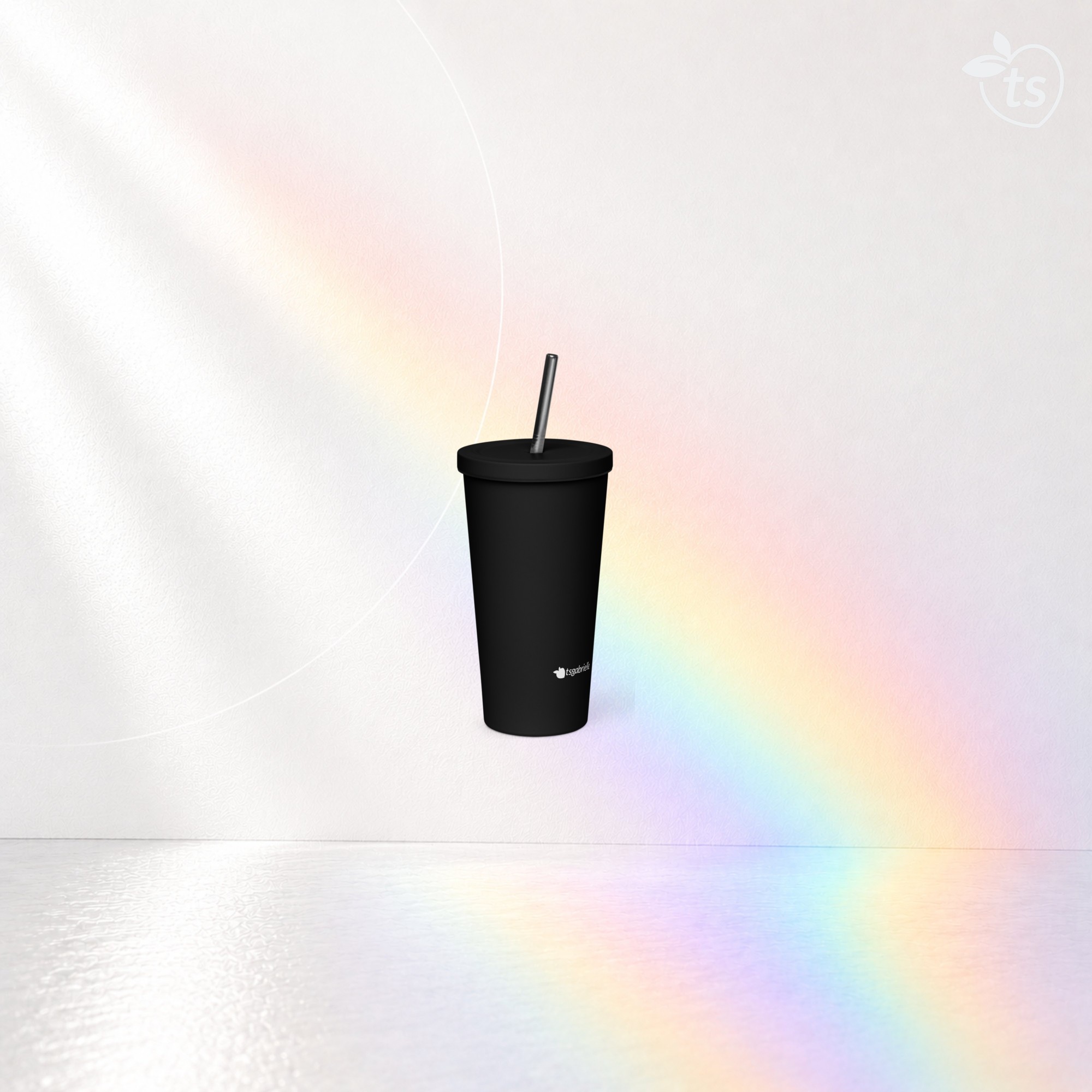 tsgabrielle® • Tumbler • Stainless Steel • Schwarz • 20 oz