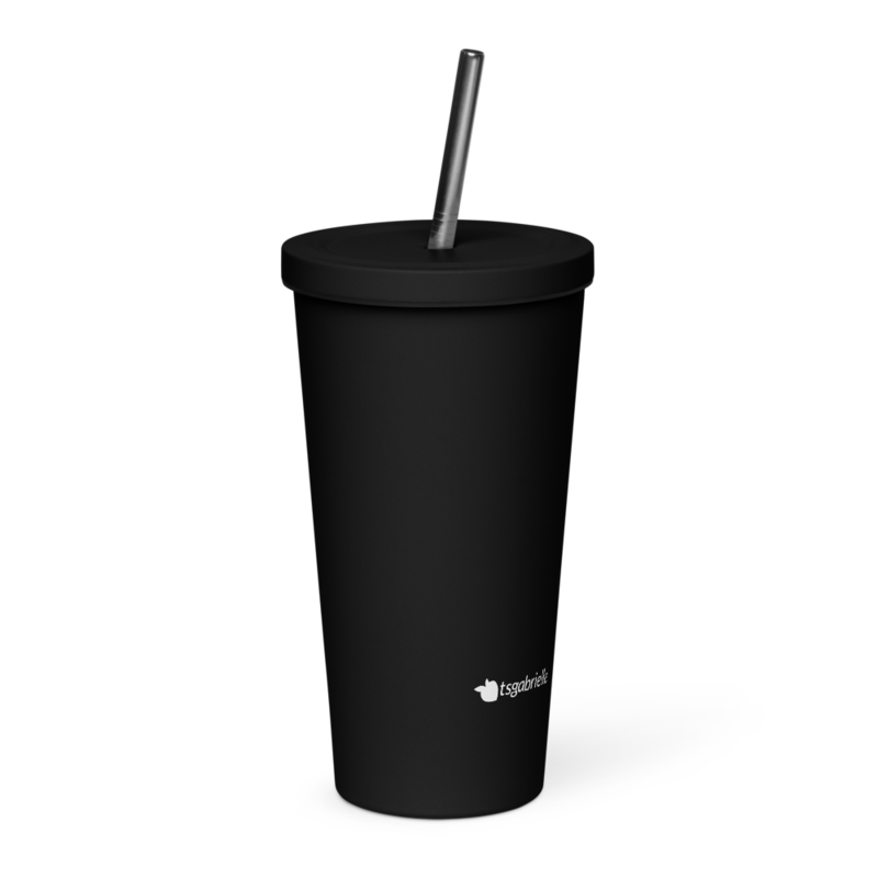 tsgabrielle® • Tumbler • Stainless Steel • Schwarz • 20 oz