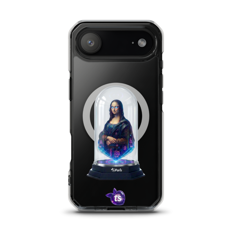 tsgabrielle® • Paris - Da Vinci • Case kompatibel mit iPhone® • Clear • MagSafe® • neueste Modelle - View 2