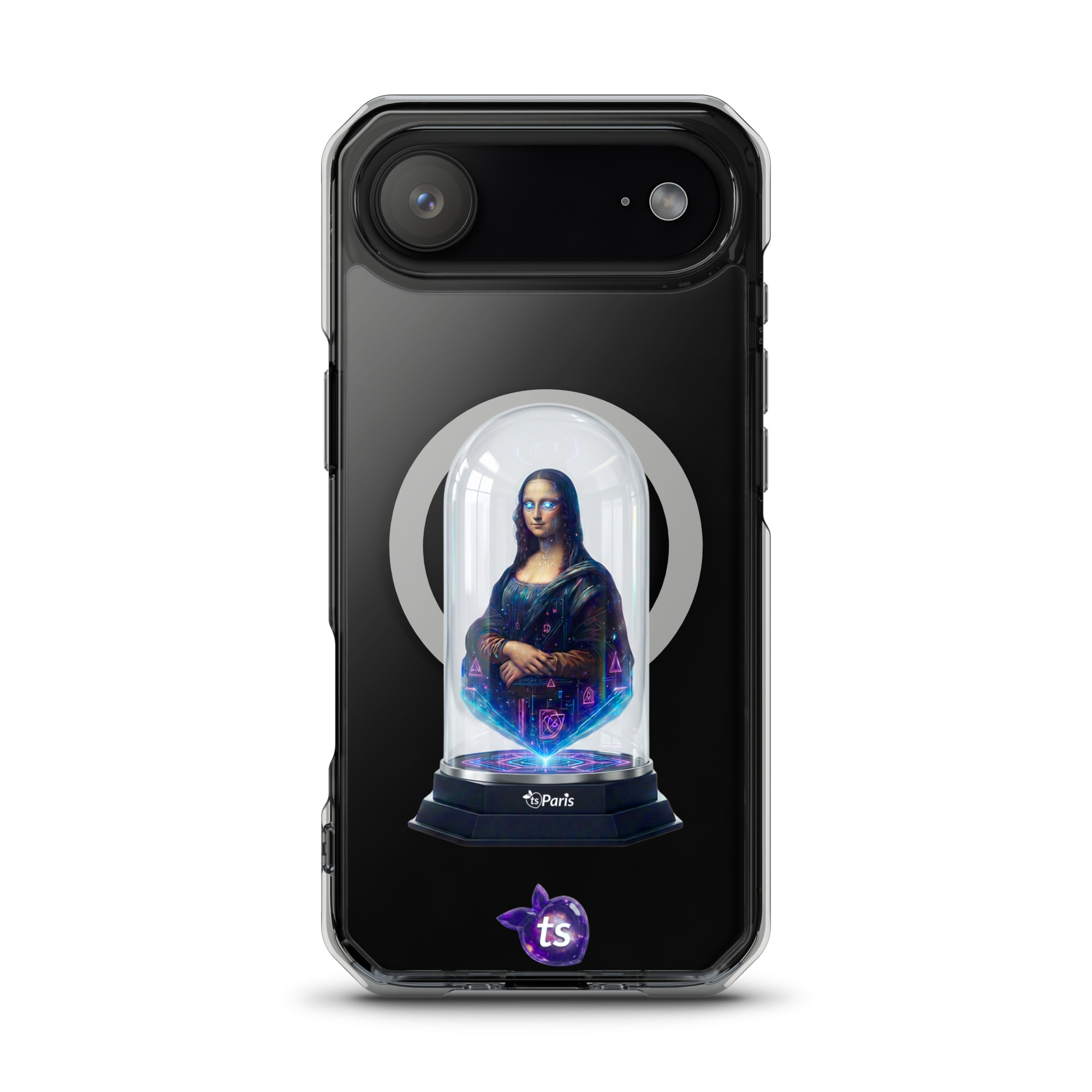 tsgabrielle® • Paris - Da Vinci • Case kompatibel mit iPhone® • Clear • MagSafe® • neueste Modelle