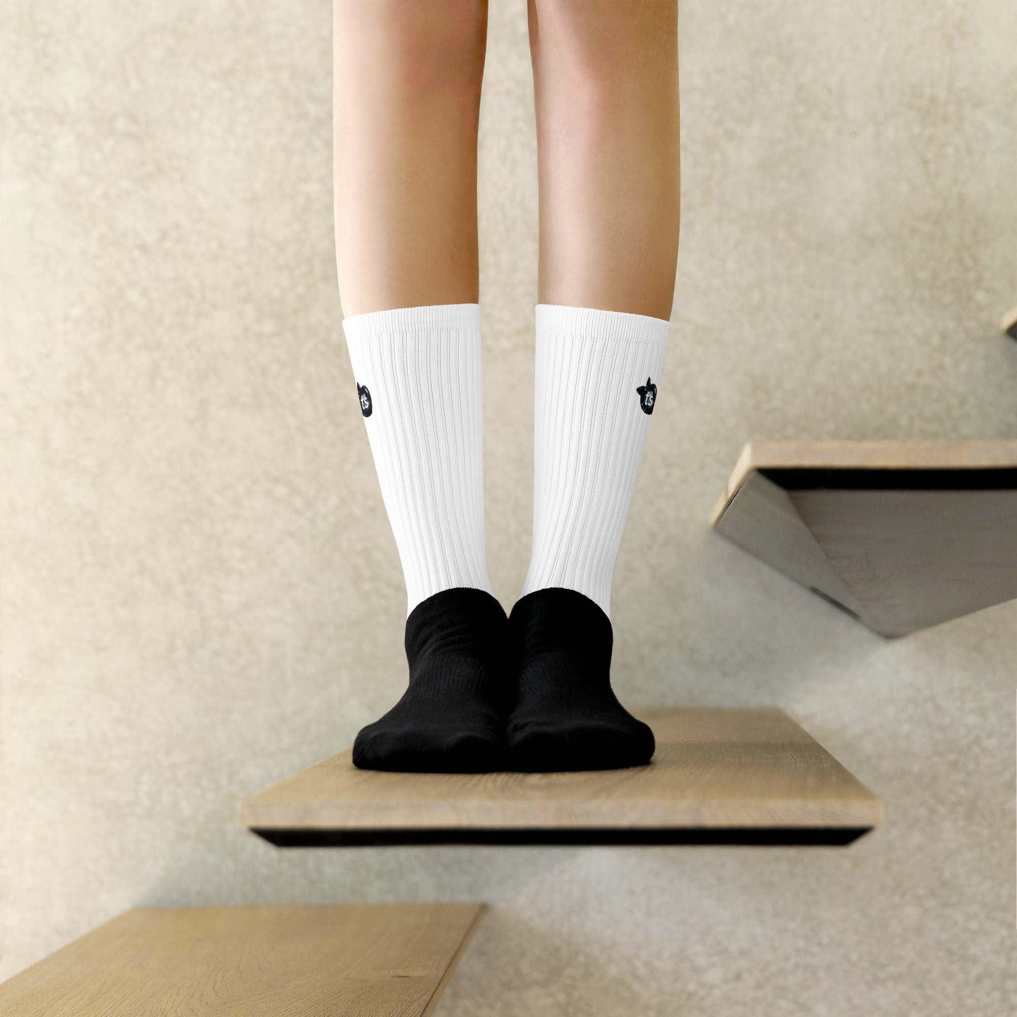 tsgabrielle® • Für Sie • Socken • Black Peach